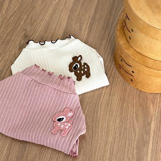 여름 강아지 옷 통기성 반려견 고양이 민소매 조끼 티셔츠 흰색 사슴