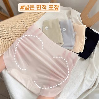 3D 복숭아 엉덩이 무흔 가볍고 얇고 속건 0감 하이웨이스트 아이스팩 바지
