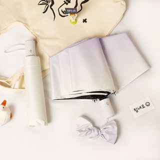 30% 할인 그라데이션 전자동 우산 블랙 젤 자외선 차단 자외선 차단 맑은 비