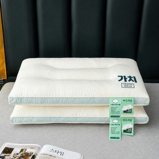 A클래스 구름 베개 성인용 호텔 가정용 목 보호 수면 베개 48×74cm