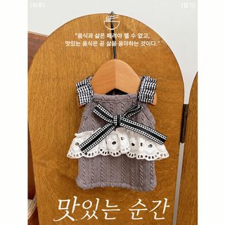 애완동물 옷 강아지 고양이 봄, 여름, 가을, 한일 나시 홈웨어 테디비베어