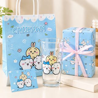 신상 지이카와 선물세트 생일 귀엽다 베프 여자 남자 실용 빨대컵 어린이 만화