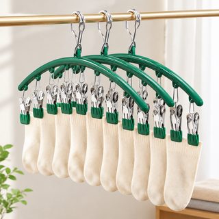 양말 건조대 집게형 빨래걸이 베란다 속옷 건조대 10핀 18핀 24핀