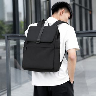 백팩 남성 패션 트렌드 백팩 대용량 다기능 학생 컴퓨터 가방 단위 기업 로