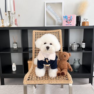 강아지 패딩 양털 플리스 겨울옷 소형견 고양이 보온 코트