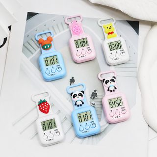 작은 선물 캐릭터 타이머 학생 타이머 어린이 미니 타이머 주방 카운트다운 시간 전용