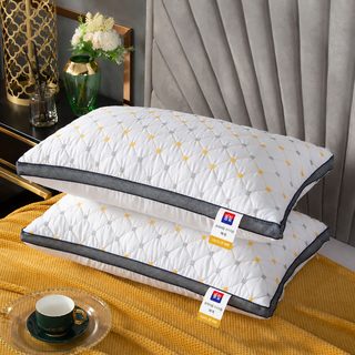 만천성 호텔 베개솜 48×74cm 높이 선택형 폴리에스테르 경추 목베개 숙박업