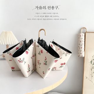 프렌치 커브 우산 여자 청우 겸용 우산 접이식 우산 파라솔 자외선 차단 자