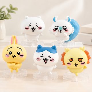 자조 곰 기이카와 우사치 여덟 날다람쥐 손판 주변 모형 달걀 꼬임 블라인드 가방 애니메이션 진열물