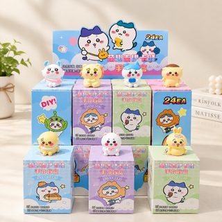 可爱卡通吉伊卡哇手办盲盒少女心高颜值公仔桌面摆件潮玩手办模型