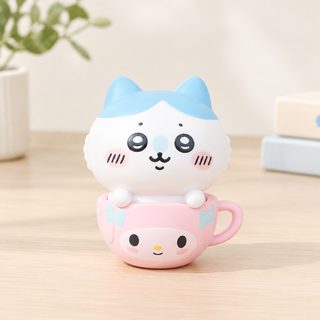 블라인드 박스 8종 기이카와 우사치 컵타기 자조곰 핸드메이드 모형 작은 진열품 인형기 피규어