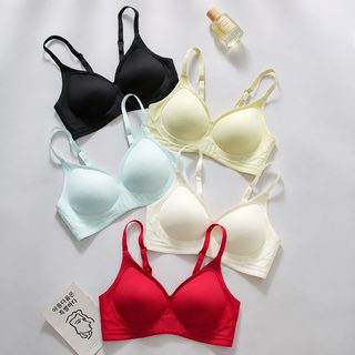 라오유판 MS 젤리 3006 여성 노와이어 보정 브라 작은 가슴 볼륨업 처짐 방지