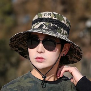 여름철 위장 차양모 남성 자외선 차단 선캡 야외 등산모 낚시모 대야모 큰