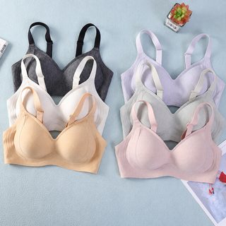 여성 심리스 노와이어 브라 모달 풀컵 작은가슴 볼륨업 옆가슴 보정 섹시