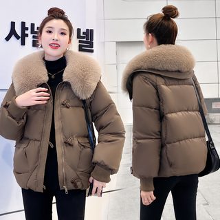 루즈한 면복 겨울옷 2026년 패션 대모령 신형 면옷 여자 가을겨울 면저고리 서양식 짧은 외투