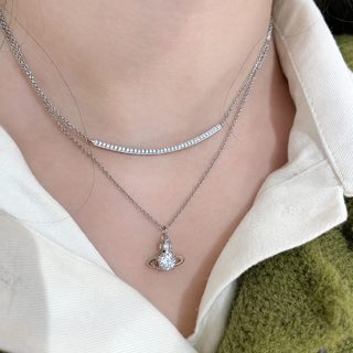 新款西太后项链女ins冷淡风百搭小众设计感嘻哈潮流简约锁骨链