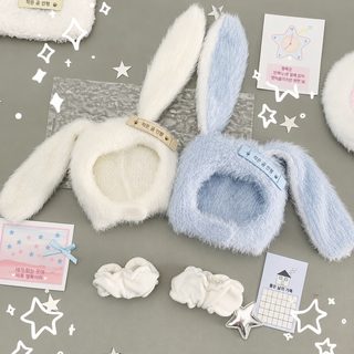 토끼 시리즈 10cm 솜인형 의상 세트 무속성 인형옷 액세서리