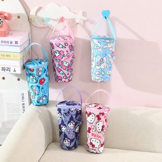 보온보냉 컵홀더 손잡이 컵가방 사무실 학생용 휴대용 텀블러백
