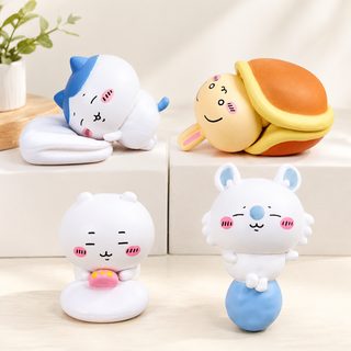 수면 기이카와 자기 조롱 곰 우사치 꼬마 알 맹함 식놀이 작은 진열장 4종