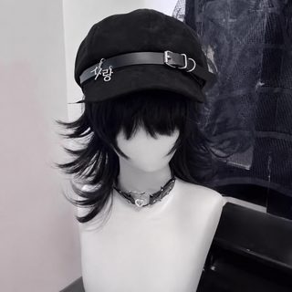 계 아비 베레모 펑크 아 문화 비주류 화가 모자 십자가 팔각모 2보 동모