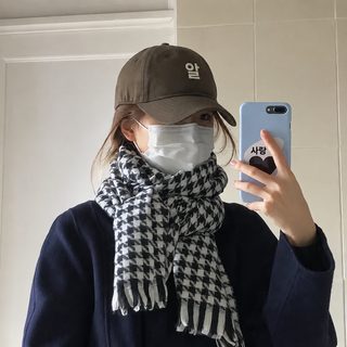 작은 자수 야구 모자 남녀 동형 한국판 알파벳 소프트 캡 캡 면 스포츠 모자