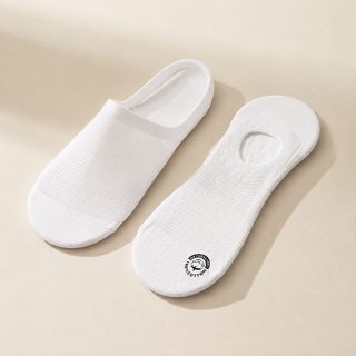 남성 여름 얇은 면 망사 페이크삭스 무봉제 땀흡수 통기성 미끄럼방지 덧신