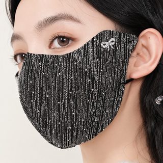 2026 가을과 겨울 신상 상감 드릴 두께 보온 방풍 마스크 여고 용모치 3D 입체
