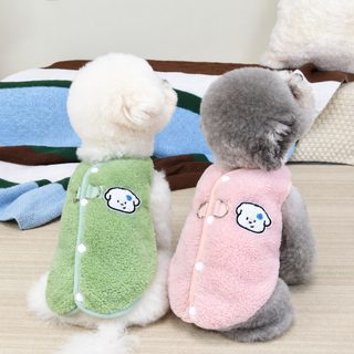애완견 고양이 옷 소형견 비곰 테디 봄가을 겨울옷 보온 25 덴마크 융 조끼
