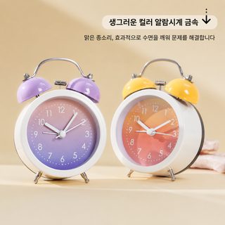 초등학생 전용 고용모치 데스크톱 시계 ins 여학생 배터리 장식품 기계 기상