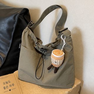 여성 나일론 대용량 토트백 숄더 크로스백 여름 통근 여행 가방
