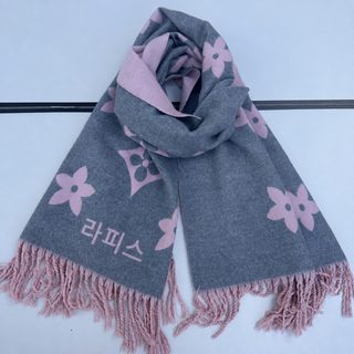 스카프 캐시미어 여자 가을 겨울 캐시미어 숄 검은 수술 목도리 보온 고급