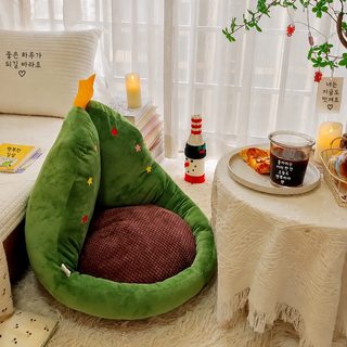 크리스마스 트리 바닥 방석 게으른 사람 포단 크리스마스 장식 방석 집 베란다 창문 집 소파 방석