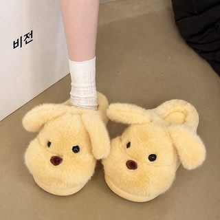 똥 밟는 느낌 편안 백합 만두 슬리퍼 2026 가을 겨울 신상 왕홍 귀여운 강아
