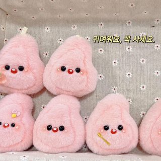 귀여운 작은 홍서 창의 털털 걸이 홍도 만화 작은 걸이 용모치 높은 인형 결