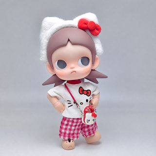 Zsiga 가자 언니 Kitty 감동적인 세트 지향점 인형 교체 와복 귀여운 액세서리