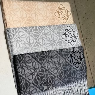 대외무역 소라자군 척미 같은 양털 목도리 겨울 바둑판 격자 목도리 양털