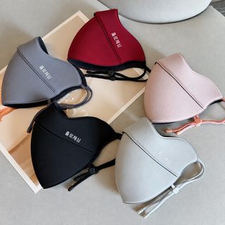 온감 메모리 면 기모 두께 가을 겨울 마스크 보온 방한 야외 자외선 방지 동북 방동 방풍