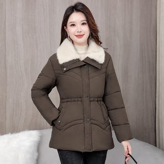 여성 겨울 웰론 롱패딩 허리라인 슬림핏 키작녀 두꺼운 중장문 코트