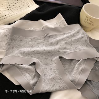 물렁물렁한 항균 가랑이 전체 가방 엉덩이 중 허리 흔적 없는 팬티 여학생