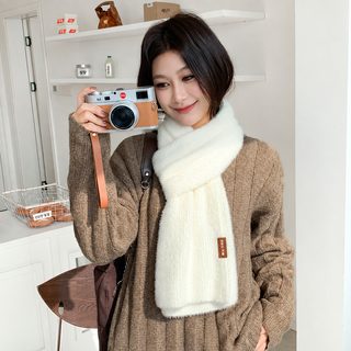물고기 가을 겨울 목도리 한국계 분위기감 순색 가볍고 고급스러운 느낌 여
