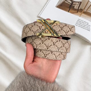 벨트 남성 백합 심플 자동 단추 클래식 더블 단추 비즈니스 캐주얼 벨트 바