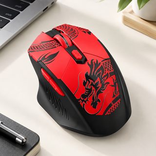 M100 무선 마우스 블루투스 2.4GHz 듀얼모드 충전식 사무용 게이밍 유선 7200DPI