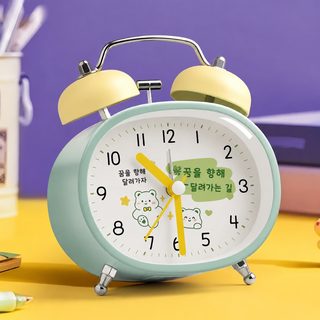 강력 깨우기 기상 곤란 가구 전용 큰 음량 알람 시계 기상 신기 탁상 시계