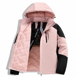 커플 야외 돌격 솜옷 남녀 겨울 보온 그래핀 솜옷 후드 솜저고리 돌격 외투