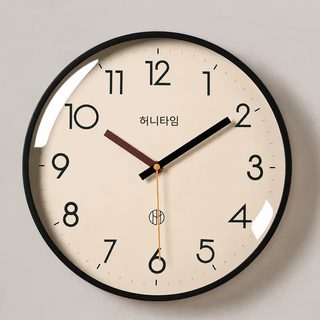 현대 심플한 예술 벽시계 거실 고급 경사 시계 벽걸이 시계 미니멀하고 창