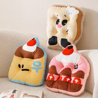 사계절 편안한 만화 방석 미끄럼 방지 가정용 식탁 의자 매트 베란다 다다미 땅 매트 부드러운 부들 매트 쿠션 쿠션