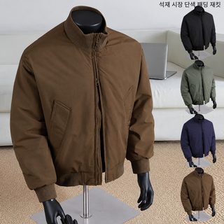 신상품 입령 비즈니스 캐주얼 면옷 남성식 비행 보온 면복 남항풍 면옷 청