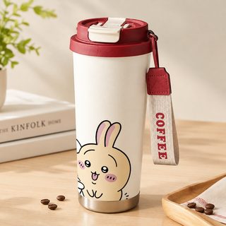 지이카와 텀블러 신상 커플 큐티 물컵 여학교 전용 컵 우사키 키다리 커피