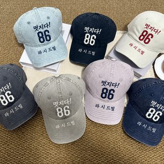 신형 순면 NEWYORK 야구모 워싱 자수 대자모 야구모 대외무역 구미 워싱 오리