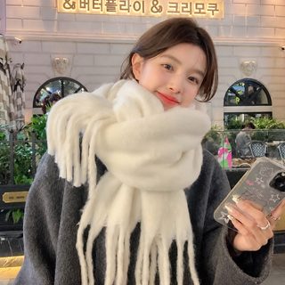 고급스러움에 두꺼움까지 큰 머플러 여성 가을 겨울 신상 한국계 분위기감 가을 겨울 숄 목도리 보호대 보온